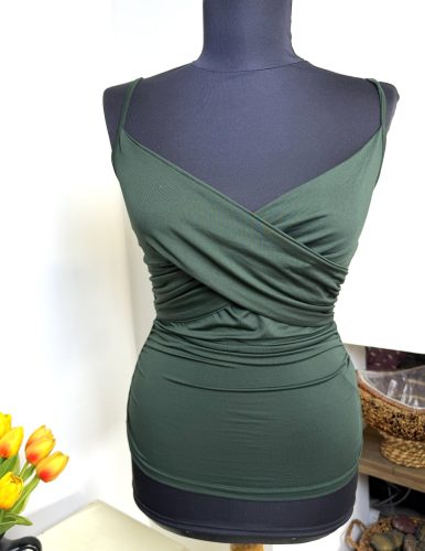 Shein zöld top (XS)