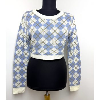 Shein kötött pulóver (M)