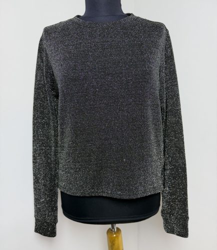 H&M csillogós felső (XS)