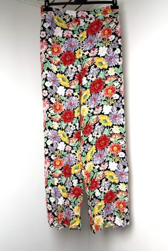 Tu virágos lenge nadrág (L)