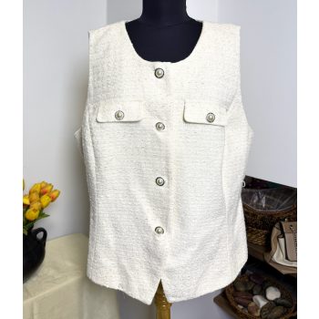 F&F csillogós mellény (XL)