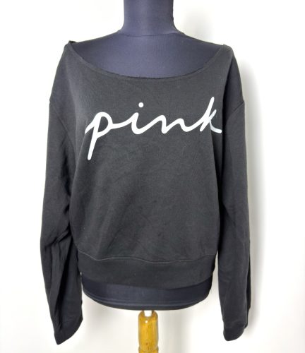 Pink pulóver (L)