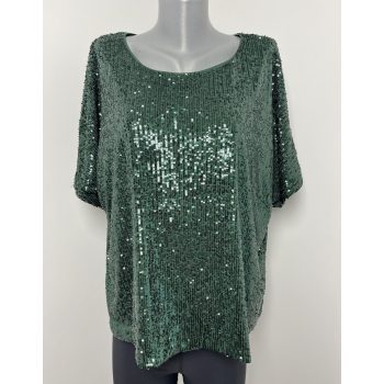 H&M flitteres felső (XL)