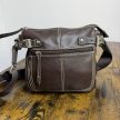 Barna crossbody táska
