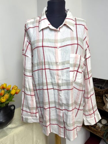 Peacocks flanel ing (L)