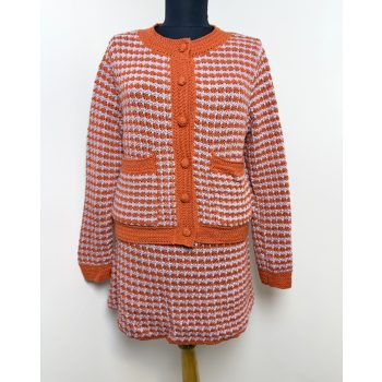 Zara kötött kosztüm (M)